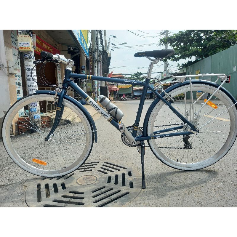 💥💯Xe đạp cổ điển NMT VIP bánh 700c khung nhôm
