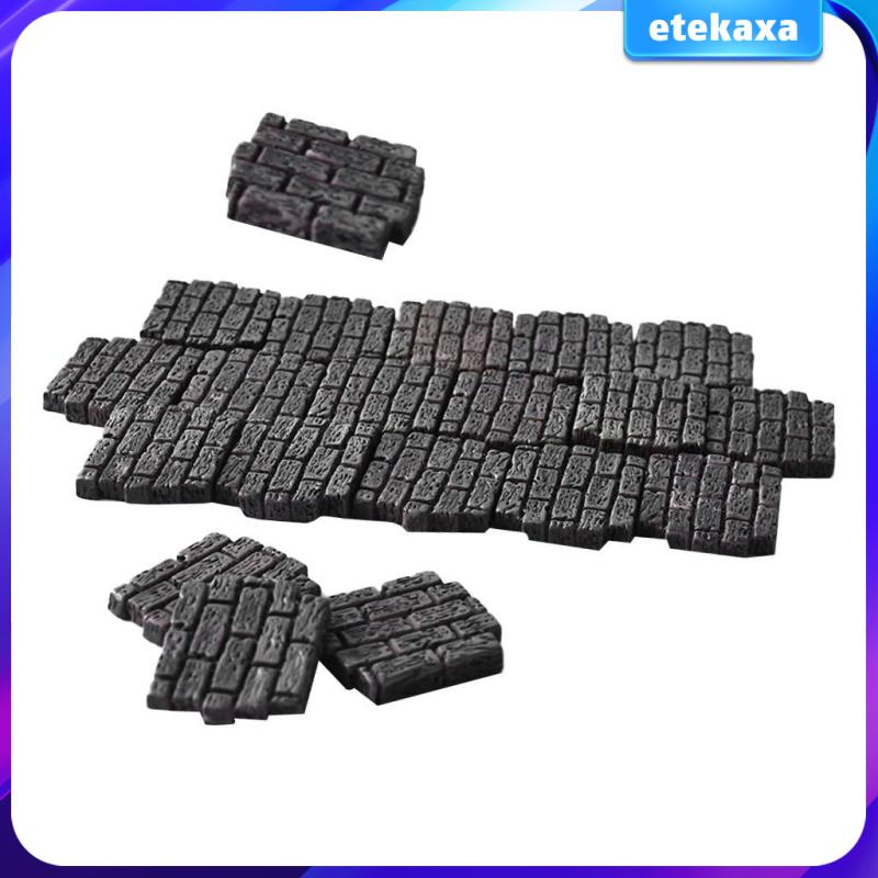 Set 20 Mô Hình Viên Gạch Nhỏ Dùng Trang Trí Diorama Wargame DIY