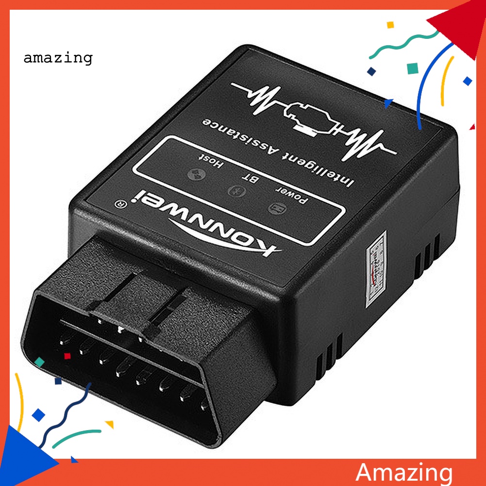 Thiết Bị Kiểm Tra Lỗi Động Cơ Xe Hơi KONNWEI KW912 ELM327 OBD2
