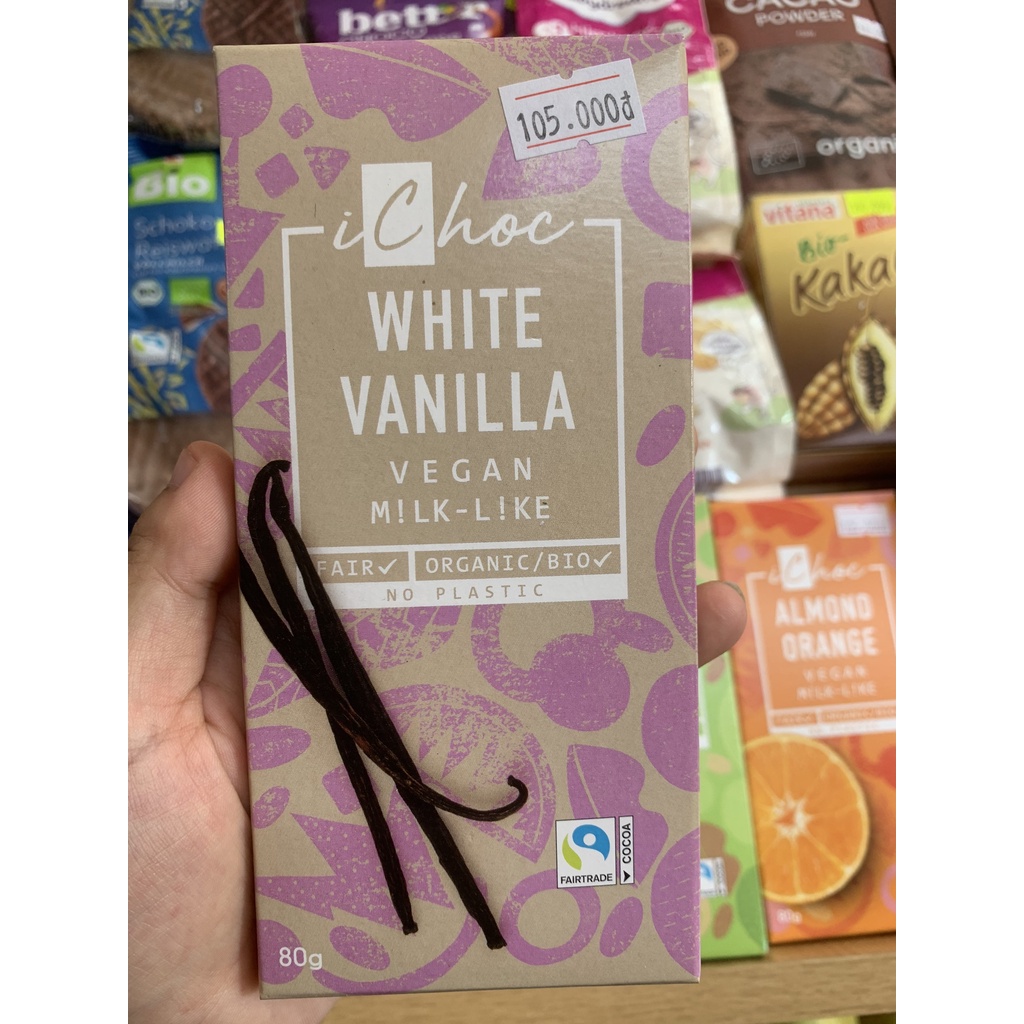 Socola hữu cơ Ichoc các vị