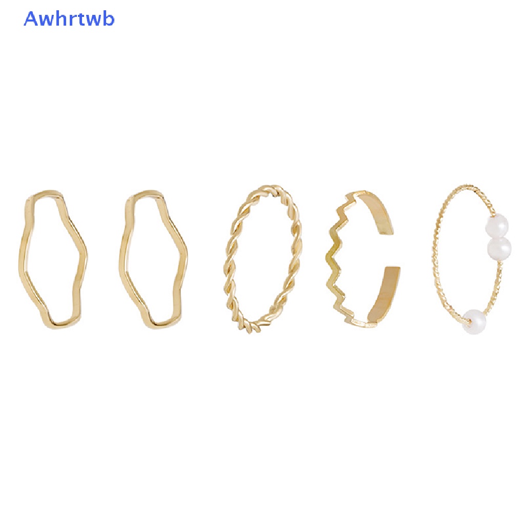 Bộ Nhẫn Hở Bằng Hợp Kim Thời Trang 2021 Dành Cho Nữ Mới