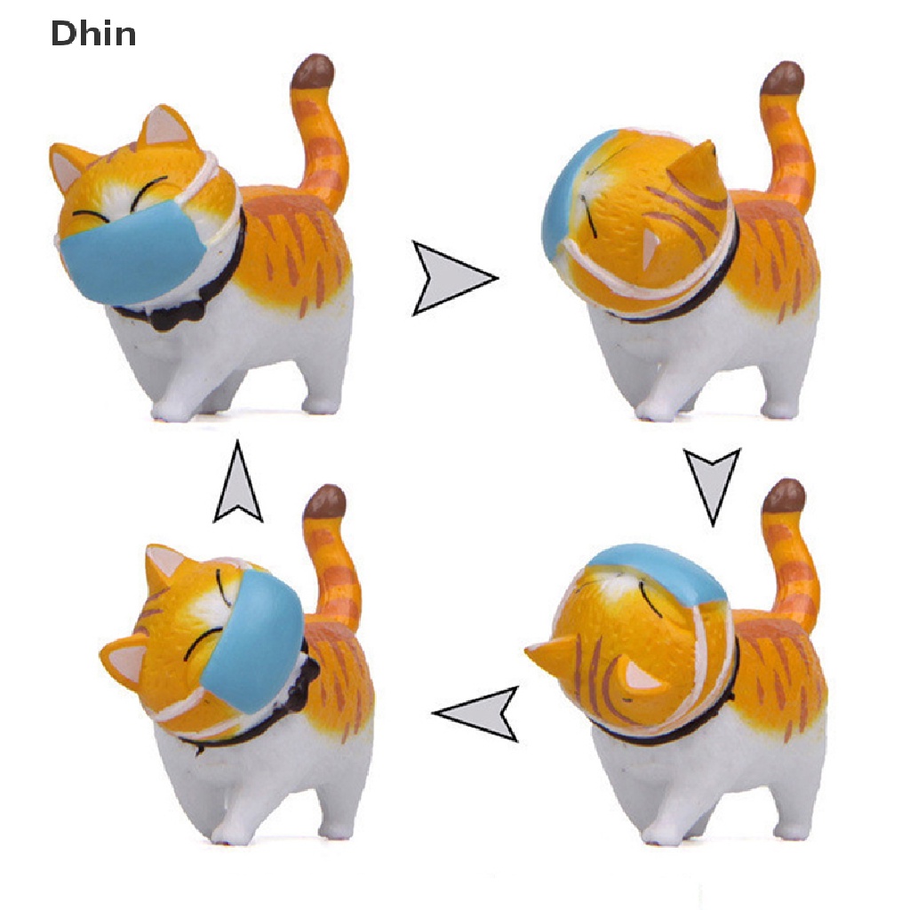 Móc Khóa Trang Trí Hình Mèo Dễ Thương