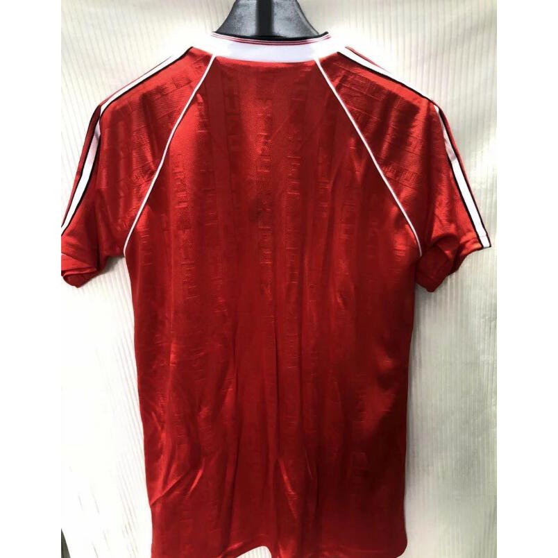 Áo Bóng Đá Đội Tuyển Manchester 1986 1988 Phong Cách Retro