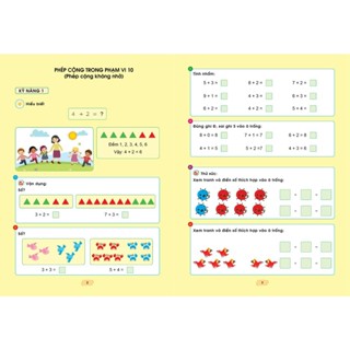 Sách - combo 2 cuốn rèn kĩ năng tính nhanh tính nhẩm 1 + rèn kĩ năng cộng - ảnh sản phẩm 7