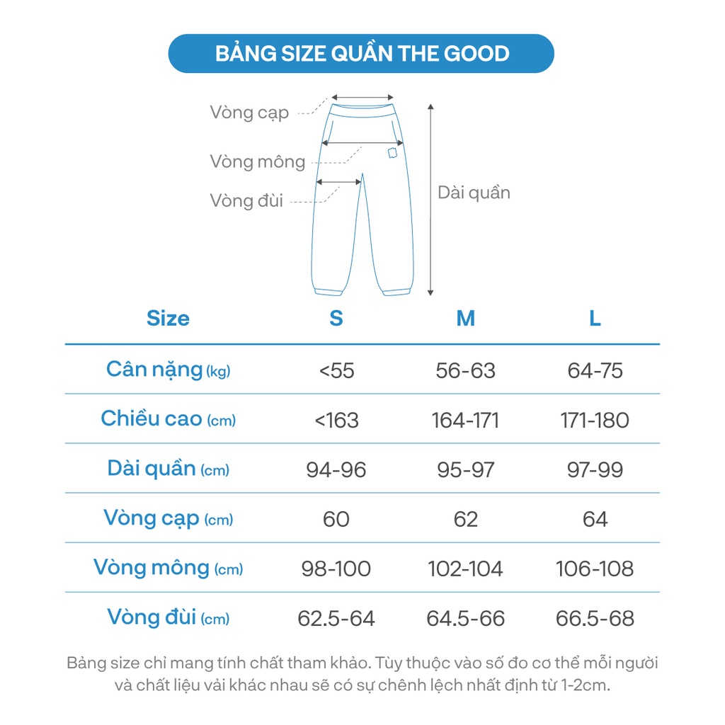 Quần SweatPant Basic Cá Tính TG / Bevis Pant