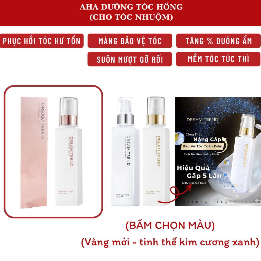 [Áp mã T1] Tinh chất dưỡng tóc AHA DREAM TREND HỒNG - Date mới nhất 2025