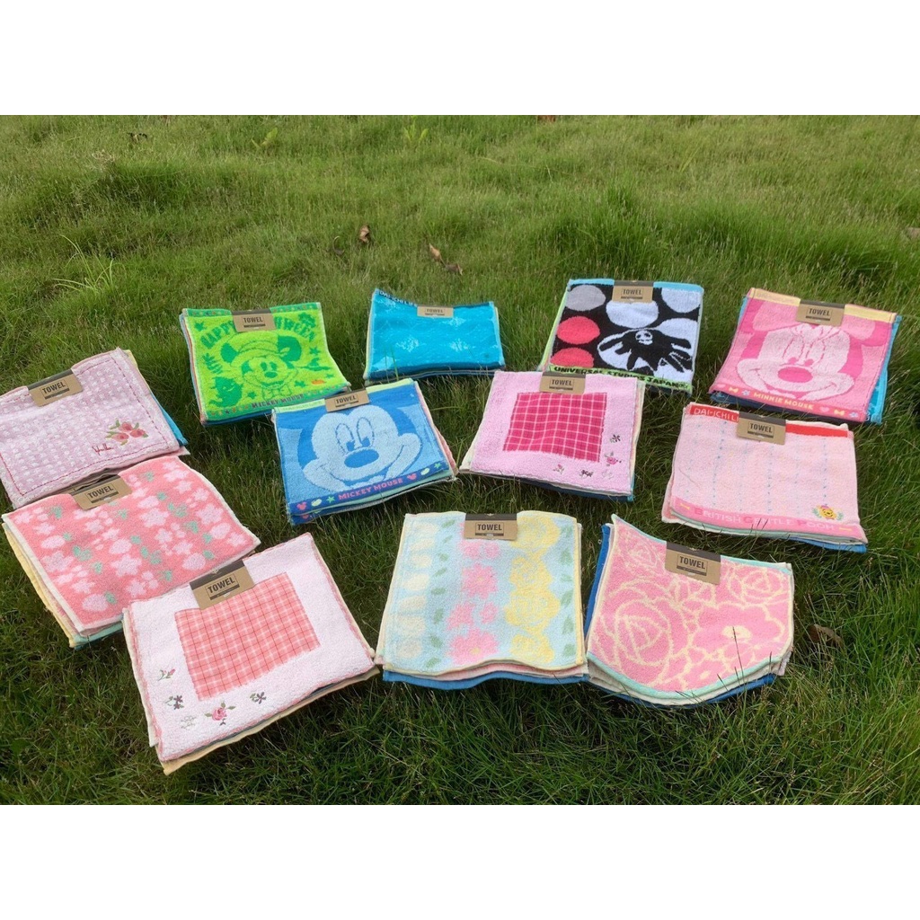 Khăn mặt xuất nhật Organic cho bé kích thước 25x25