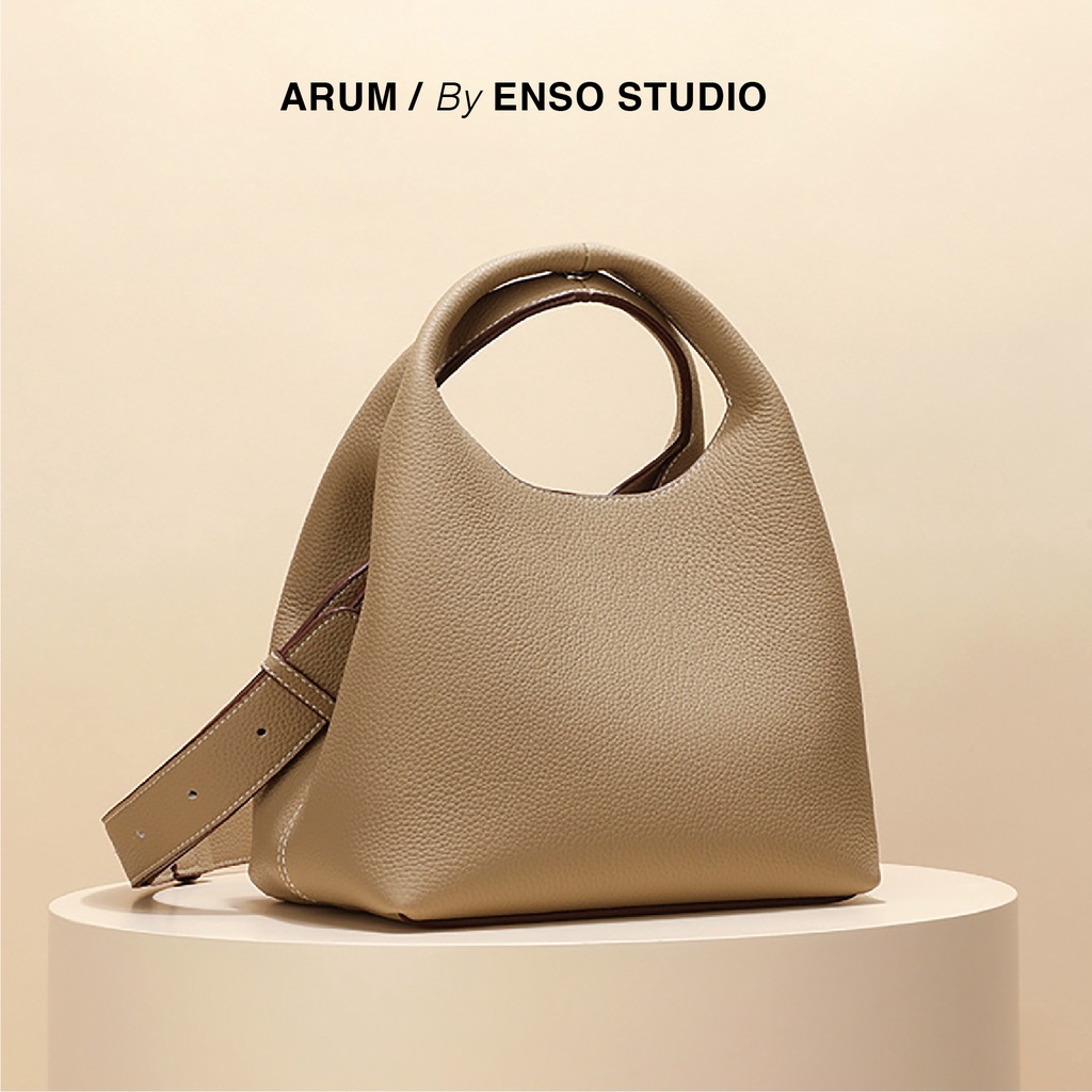 ENSo - Túi xách da thật Arum Nâu
