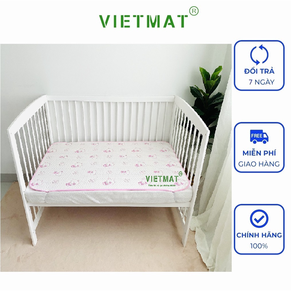 Tấm lót chống thấm cho bé VIETMAT size 70x120cm