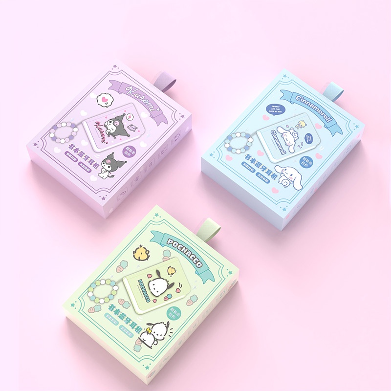 SANRIO Tai Nghe Không Dây Bluetooth 5.0 TWS Giảm Tiếng Ồn Dễ Thương