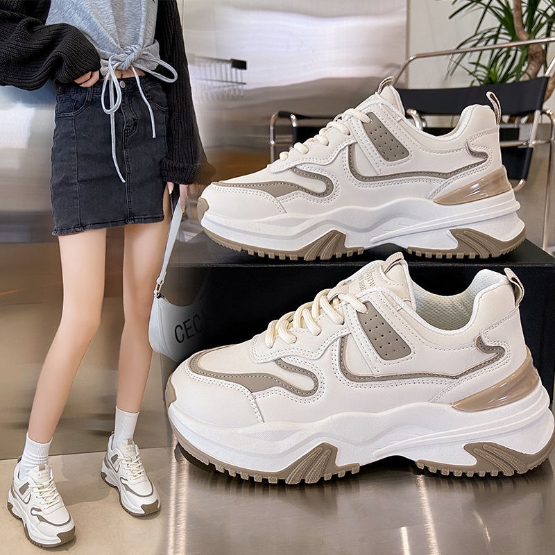 Giày Thể Thao Nữ Gót Bóng 2 Mầu Full Boxx