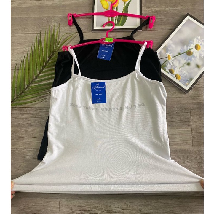 💟Áo Lót Nữ💟Cotton Dáng Dài-Áo Lá 2 Dây Mềm Mát Nhẹ Nhàng