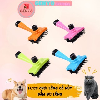 Lược lấy lông tự động cho thú cưng (Màu ngẫu nhiên)- Lược 004