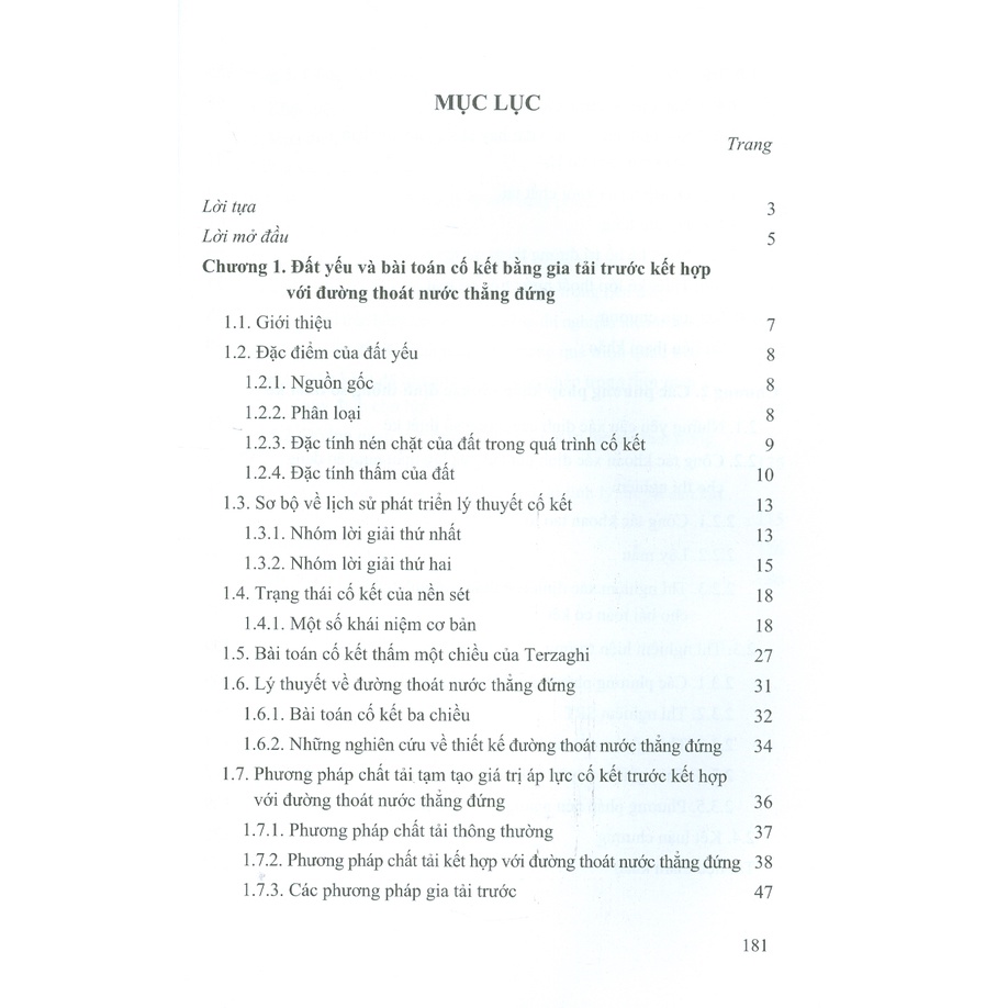 Sách - Xử Lý Nền Đất Yếu Bằng Phương Pháp Gia Tải Trước Kết Hợp Với Đường Thoát Nước Thẳng Đứng - Những Vấn Đề Kỹ Thuật