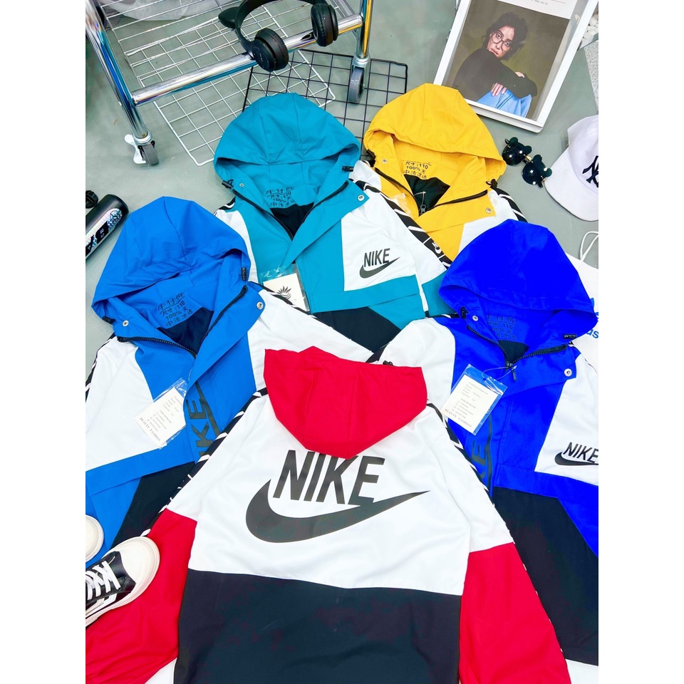 SIZE ĐẠI 30-40kg: Áo gió mũ BNG/NIKE phong cách cho bé trai - AGMBNG, AGMN