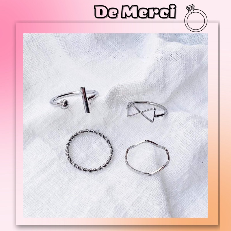 Nhẫn nữ mẫu mới xinh xắn