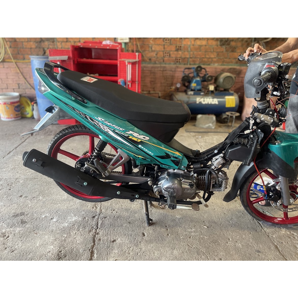 Yên sirius 110 si 50cc gọt mỏng 2 tầng nhiều mẫu da thái cho anh em lựa chọn