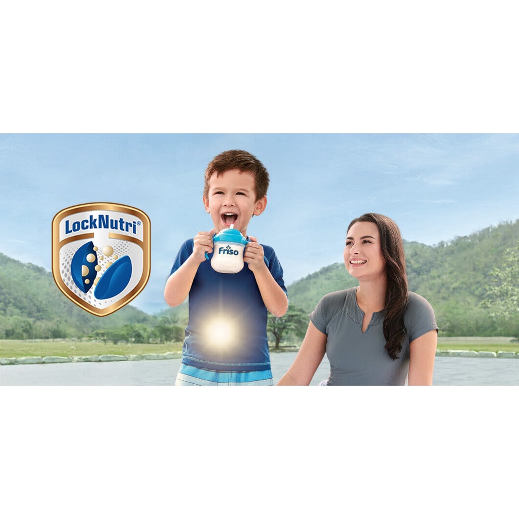 Combo 5 Hộp Sữa Bột Friesland Campina Friso Gold 4 - Hộp 380g (Sản phẩm dinh dưỡng công thức cho trẻ từ 2 - 6 tuổi