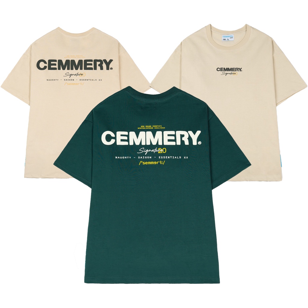 Áo thun LocalBrand Cemmery SIGNATURE TEE 2.0 2 Color