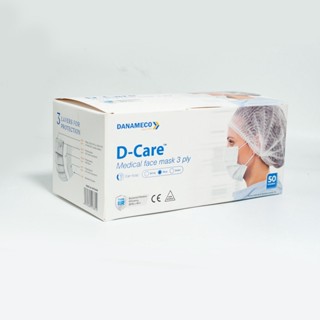 Khẩu trang y tế danameco 3 lớp kháng khuẩn giấy vi lọc hiệu năng cao
