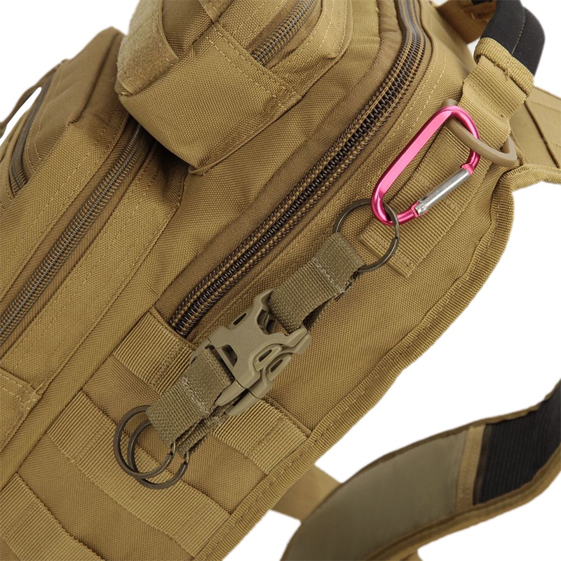 Móc Khóa Dây Đai Ba Lô Chữ O Bằng Nylon Kèm 2 Khóa Tháo Gỡ Nhanh