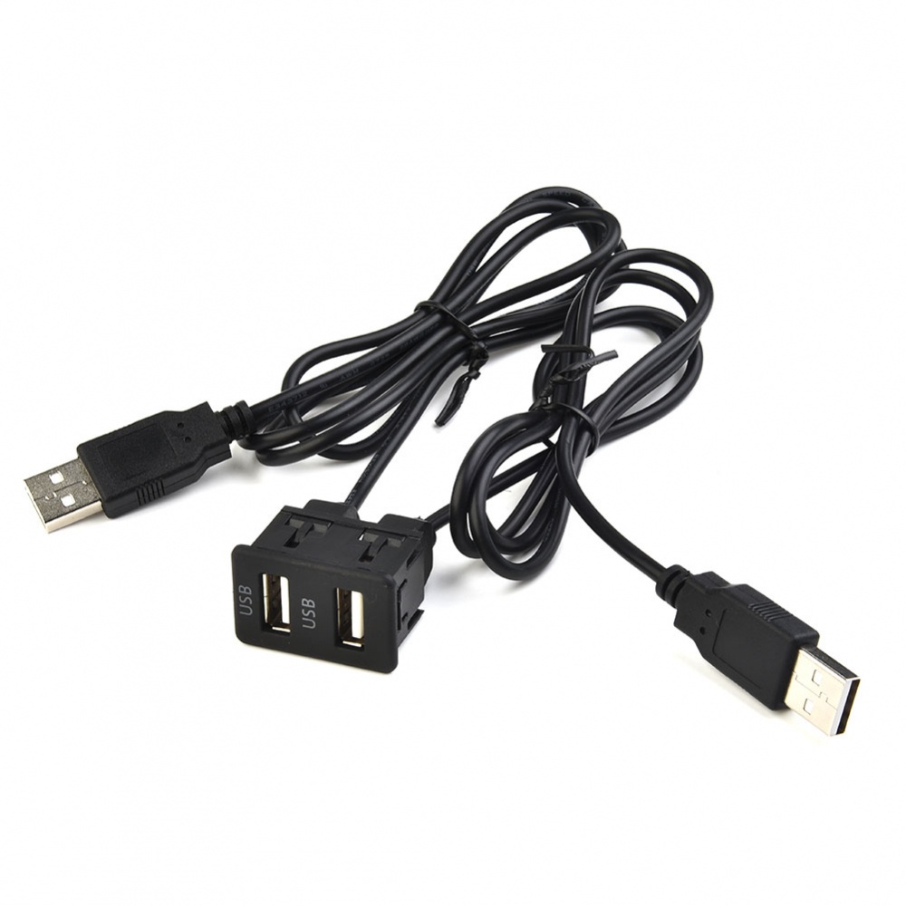 Dây Cáp Nối Dài Cổng usb Cho Xe Hơi 100cm