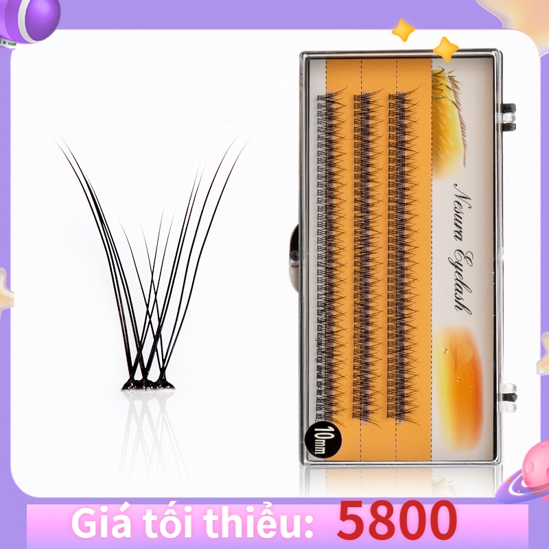 Lông mi giả Cotremyp 8-12mm kiểu đuôi cá tự nhiên