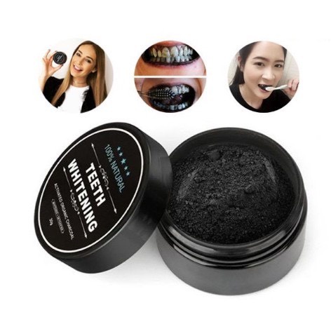 Bột trắng răng than tre white