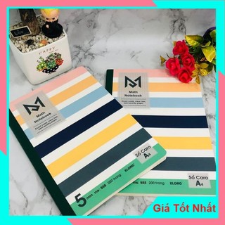 Sổ Caro A4 KLONG 200 trang Mã số 988