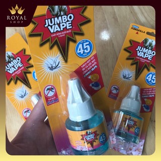 Máy xông Tinh dầu đuổi muỗi - Lọ tinh dầu đuổi muỗi Jumbo Vape Nhật Bản