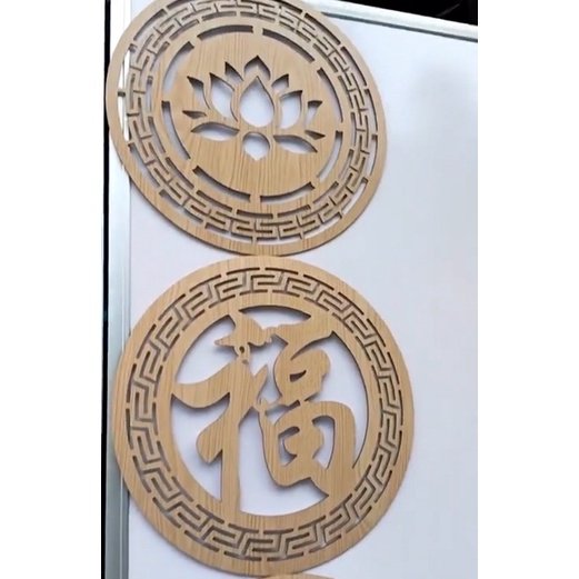 Bộ hoa sen,chữ trang Trí ban thờ bền đẹp