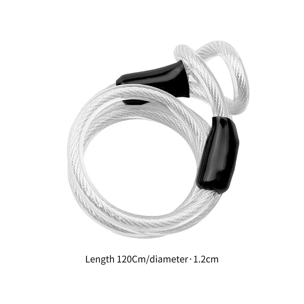 Khóa Dây Thép Bảo Vệ An Toàn Di Động Cho Xe Đạp Leo Núi / Xe Máy