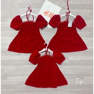 Sét váy nhung đỏ noel 8-20kg