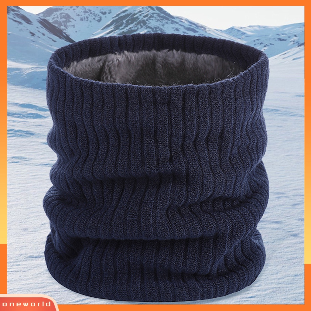 Đồ Chơi Ow Ow Ow Ow Ow Độc Đáo|Khăn Choàng Cổ Unisex Dệt Kim Co Giãn Cao Màu Sắc Trơn Dùng Khi Trượt Tuyết Mùa Đông