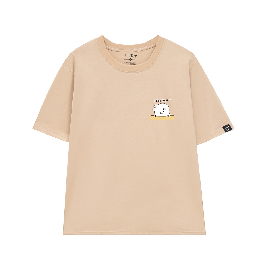 Áo Thun Unisex 100% Cotton Icon Miss You Cực Dễ Thương