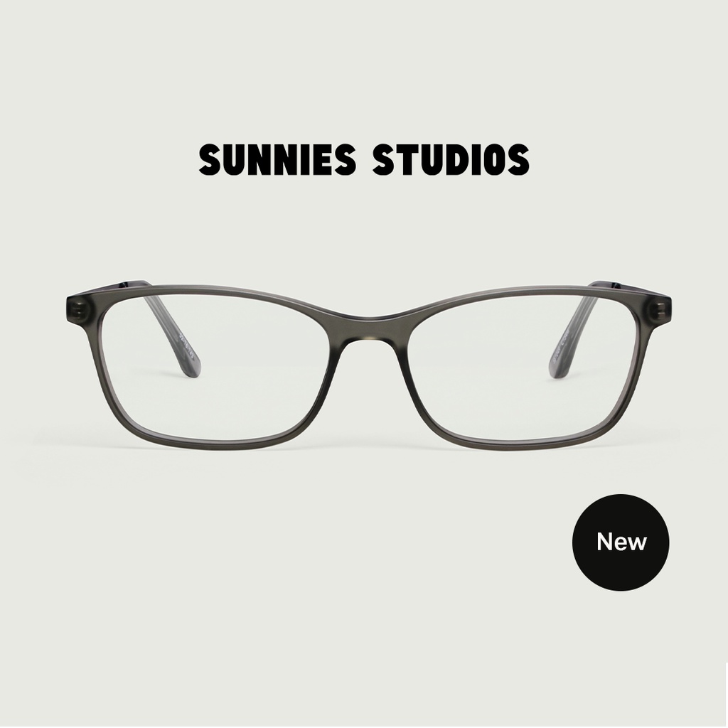 Gọng Kính Cận Sunnies Studios Chữ Nhật Stanley Pale Grey