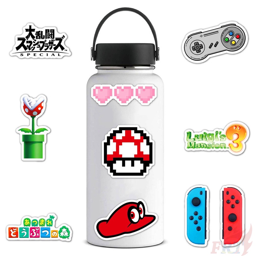 Bộ 100 Cái ❉ Miếng Dán Trang Trí Máy Chơi Game Nintendo Switch Chất Lượng Cao ❉ Sticker Dán Tường Chống Thấm Nước Họa Tiết Doodle Hợp Thời Trang