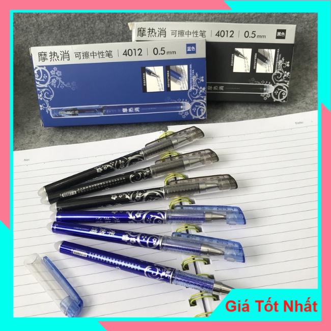 Bút Gel Tẩy Được HY4012, HY4017 - Bút Nước Xóa Được, Viết Trơn Không Bị Tắc Mực