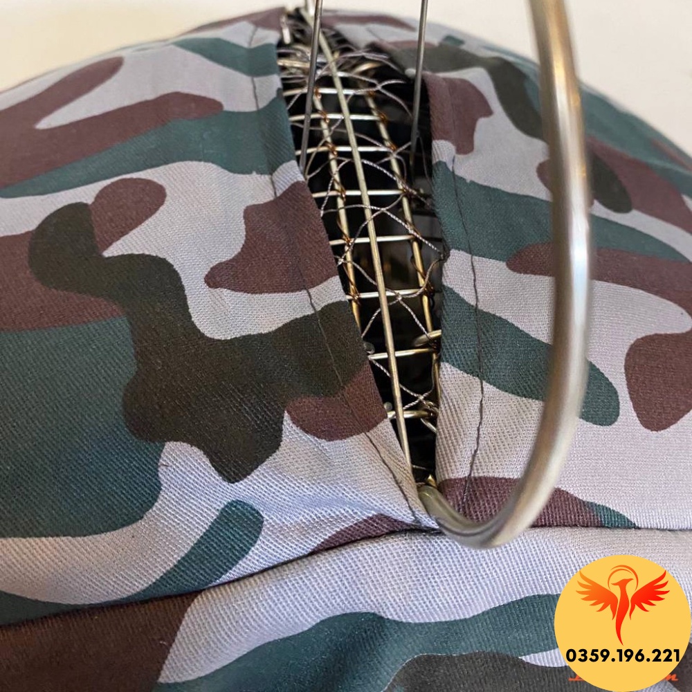 Áo lồng bẫy chim khuyên, chào mào cao cấp chất vải co dãn bền đẹp khóa rút tiện lợi