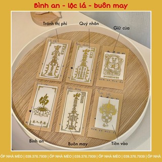 linh phù dán điện thoại