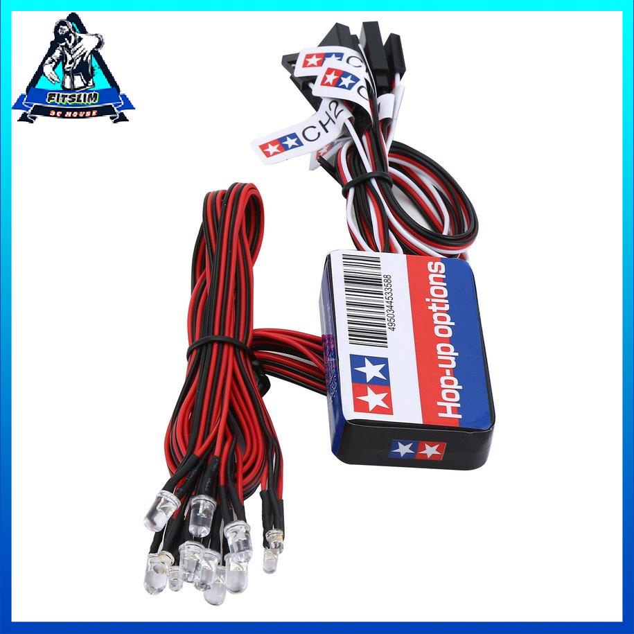 [Fit] Bộ 12 Đèn Led Phanh Tay Lái Mô Phỏng Flash Cho Xe Hơi 1/10 Rc [S/22]