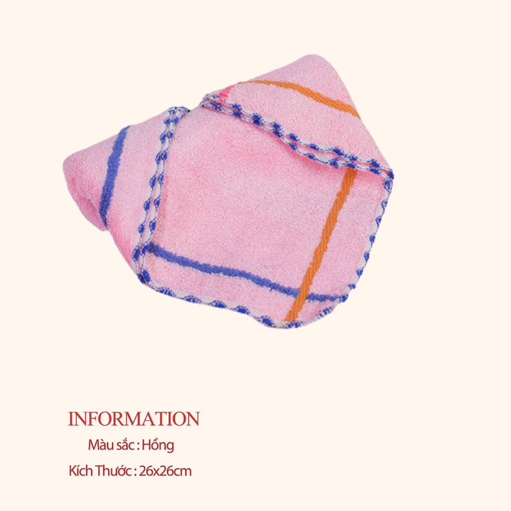 Khăn mặt xô cho bé kháng khuẩn mềm mịn Nam đô