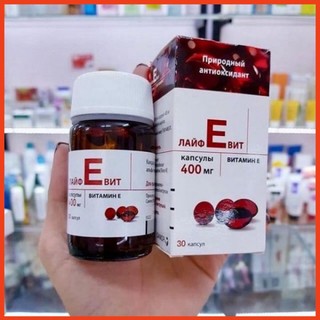 Viên uống vitamin e đỏ zentiva 400mg - nga
