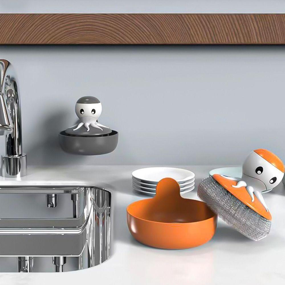 Bàn Chải Chà Rửa Chén Dĩa Khử Nhiễm Mạnh Tự Động Thiết Kế Mới Cho Nhà Bếp