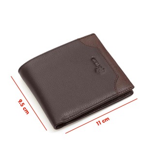 Ví da bò MIN-11 (9.5cm x 11cm) | Anh Tho Leather