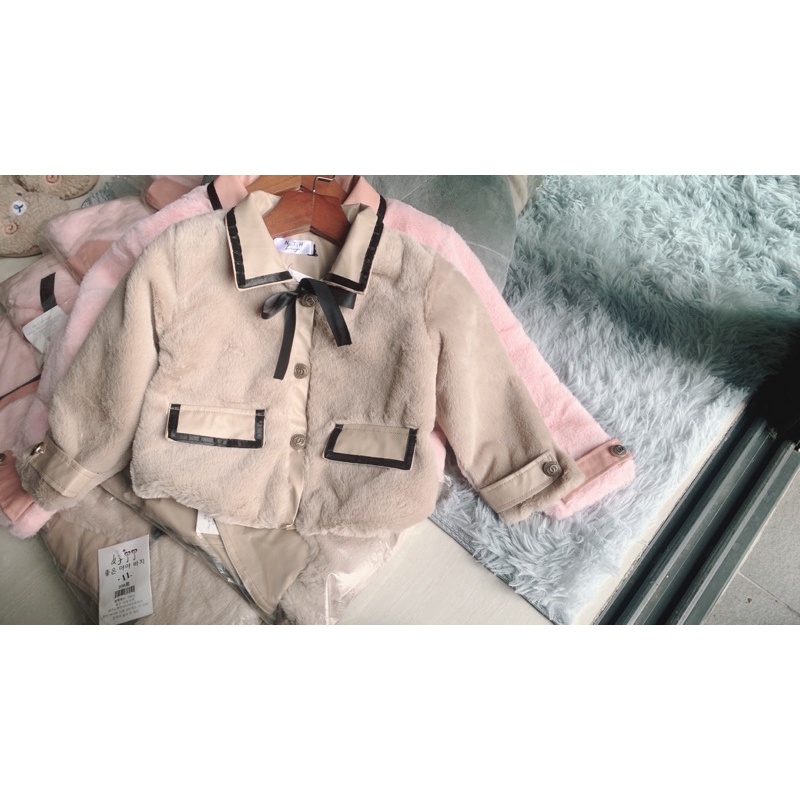 Áo lông cho bé gái siêu xinh