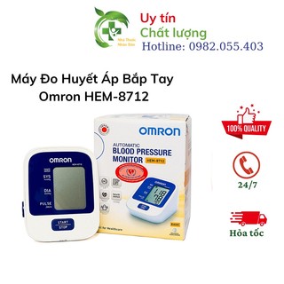 [Sale Sốc] Máy đo huyết áp bắp tay Omron Hem 8712  - máy đo huyết áp