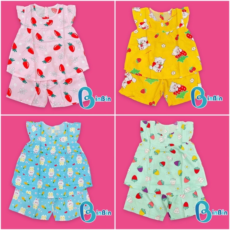 Bộ lanh bé gái đồ tole cho bé loại 1