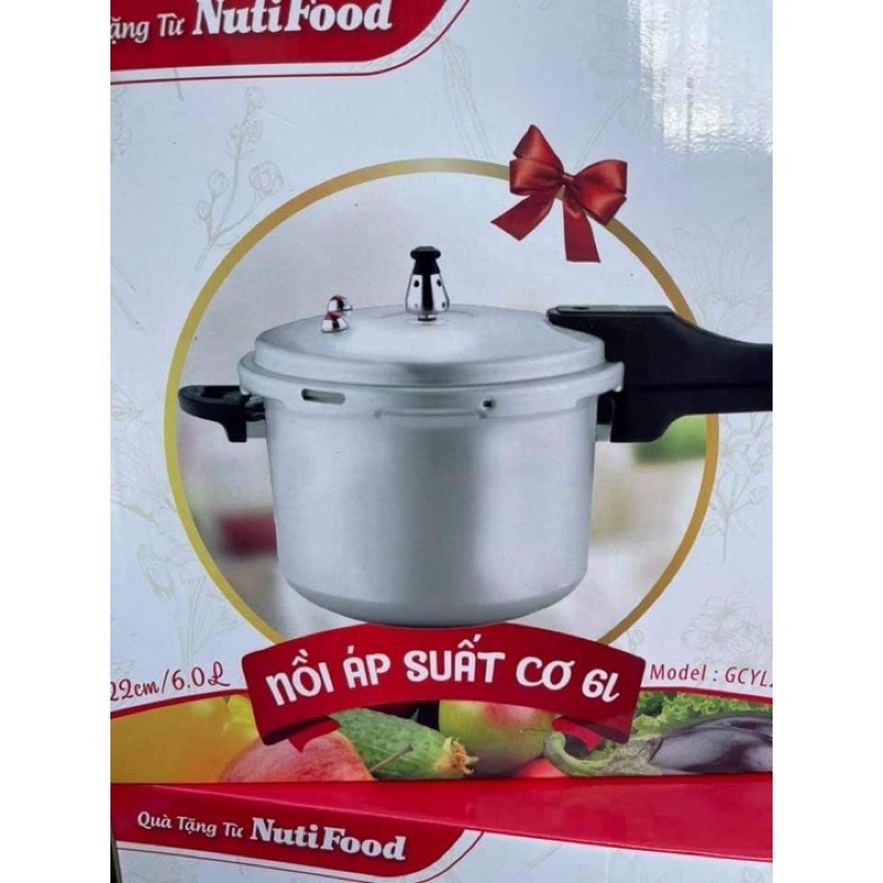 Nồi áp suất cơ Green Cook 6lit