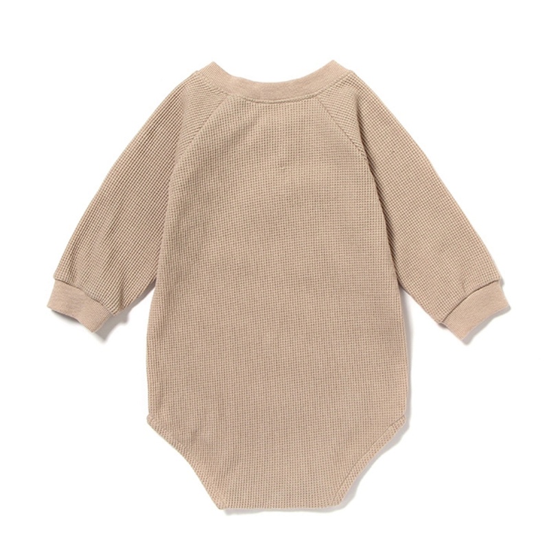 Bộ Áo Liền Quần Dài Tay Thời Trang Cho Bé Gái 0-18 Tháng Tuổi